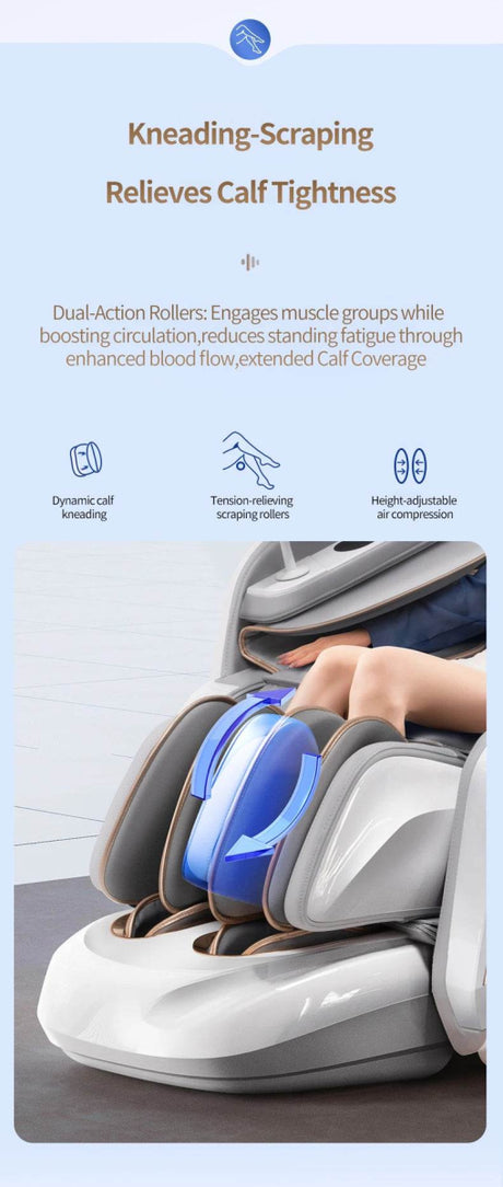 4D Smart Full - Body Precision Control Massage Chair - JINKAIRUI - Sleep Galleria
