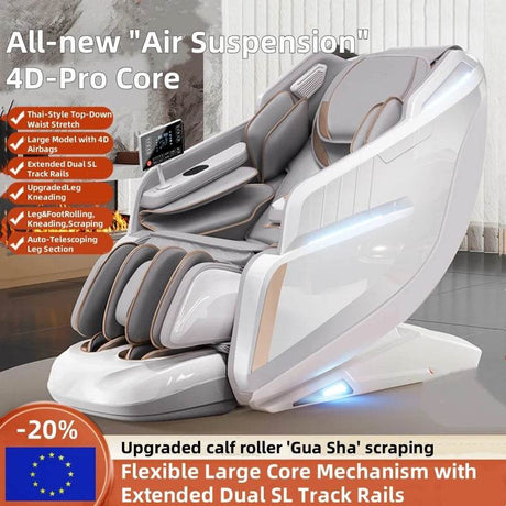 4D Smart Full - Body Precision Control Massage Chair - JINKAIRUI - Sleep Galleria