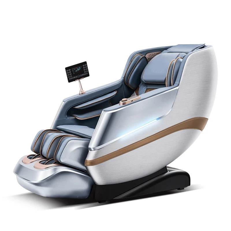 4D Zero Gravity Dual SL Track Full Body Massage Chair - JINKAIRUI - Sleep Galleria