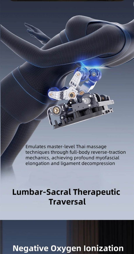 4D Zero Gravity Dual SL Track Full Body Massage Chair - JINKAIRUI - Sleep Galleria
