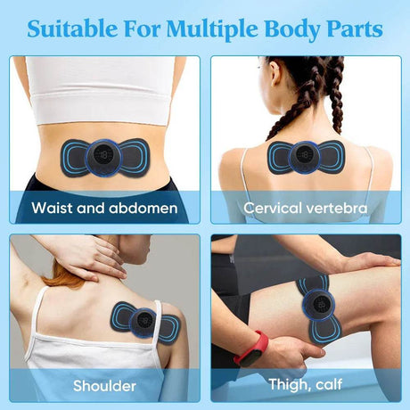 EMS Electric Portable Neck And Back Massager Device - Joverisher - Sleep Galleria