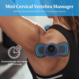 EMS Electric Portable Neck And Back Massager Device - Joverisher - Sleep Galleria