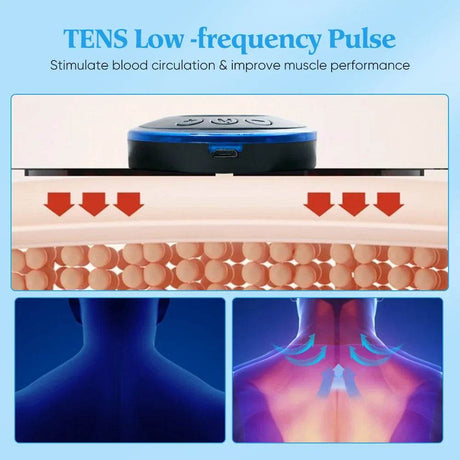 EMS Electric Portable Neck And Back Massager Device - Joverisher - Sleep Galleria