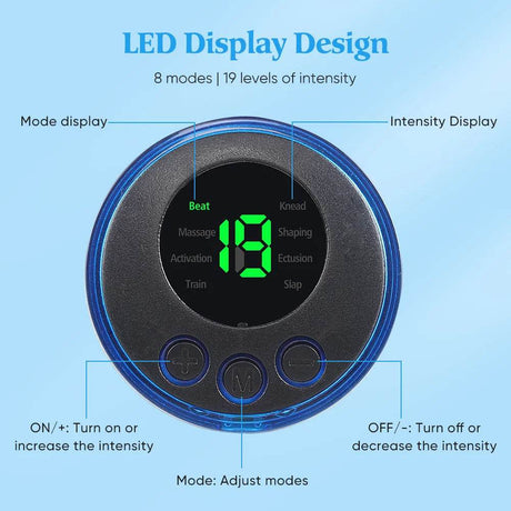 EMS Electric Portable Neck And Back Massager Device - Joverisher - Sleep Galleria
