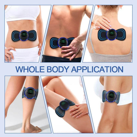 EMS Electric Portable Neck And Back Massager Device - Joverisher - Sleep Galleria
