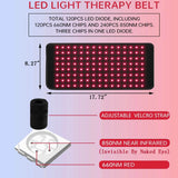 Red Infrared Light Therapy Pad with Dual Wavelengths - Junneeled - Sleep Galleria