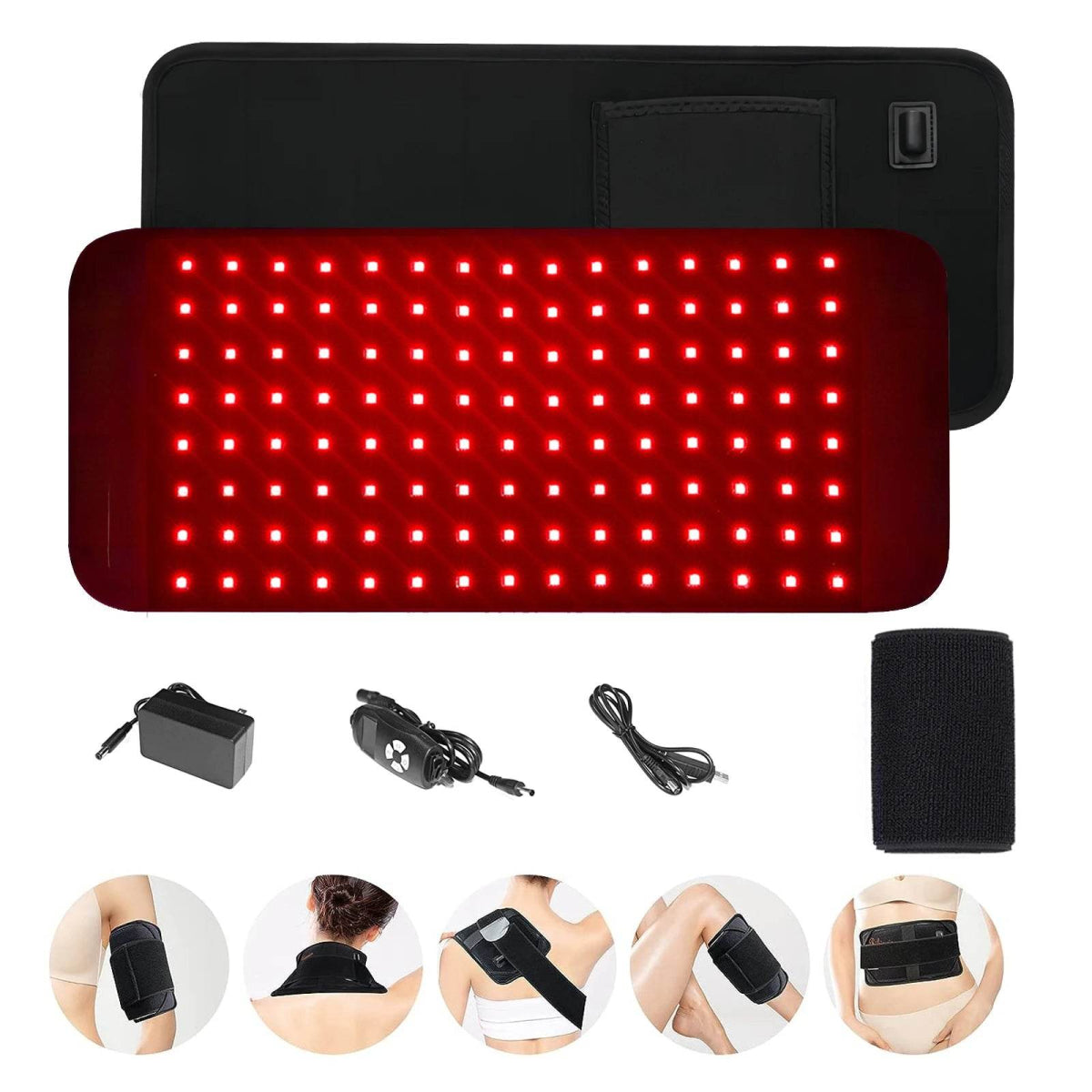 Red Infrared Light Therapy Pad with Dual Wavelengths - Junneeled - Sleep Galleria