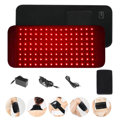 Red Infrared Light Therapy Pad with Dual Wavelengths - Junneeled - Sleep Galleria