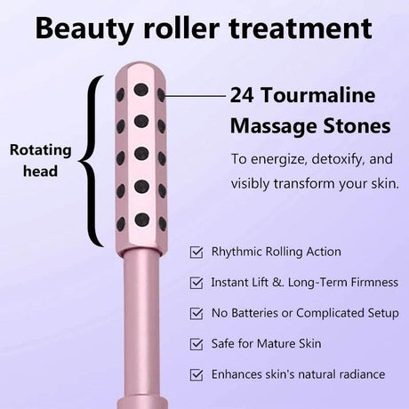 24 - Piece Germanium Massage Roller Stick Set - KEMOKO - Sleep Galleria