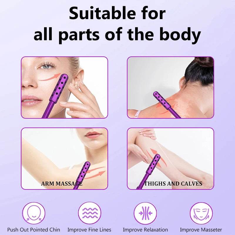 24 - Piece Germanium Massage Roller Stick Set - KEMOKO - Sleep Galleria