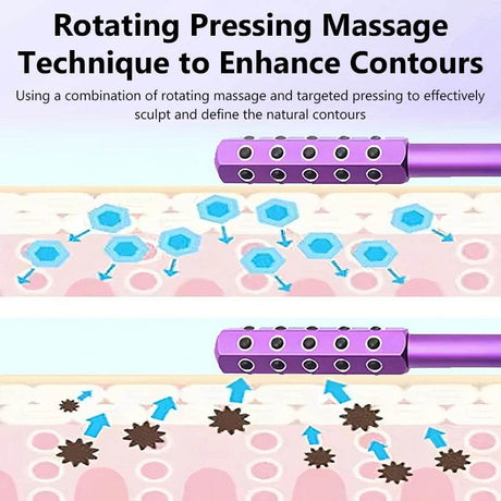 24 - Piece Germanium Massage Roller Stick Set - KEMOKO - Sleep Galleria