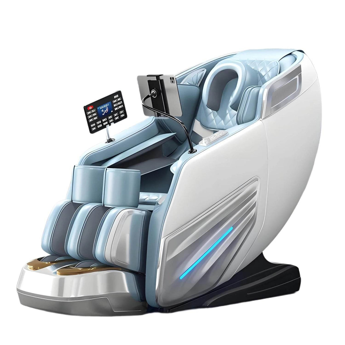 4D Jade Shiatsu Zero Gravity Massage Chair With Bluetooth - KEMPELEN - Sleep Galleria