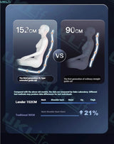 4D Jade Shiatsu Zero Gravity Massage Chair With Bluetooth - KEMPELEN - Sleep Galleria