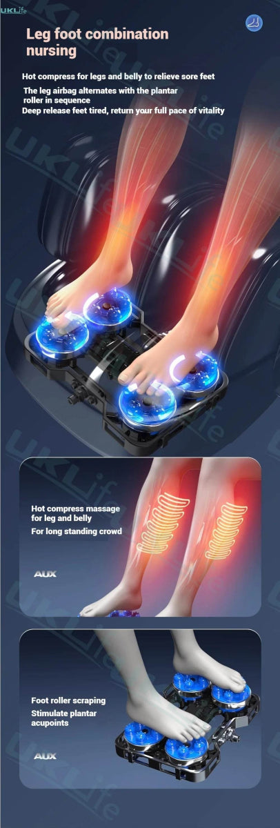 4D Jade Shiatsu Zero Gravity Massage Chair With Bluetooth - KEMPELEN - Sleep Galleria