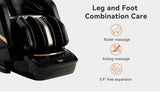 Kizuna NexusCore 4D Intelligent Shiatsu Massage Chair - Kizuna - Sleep Galleria