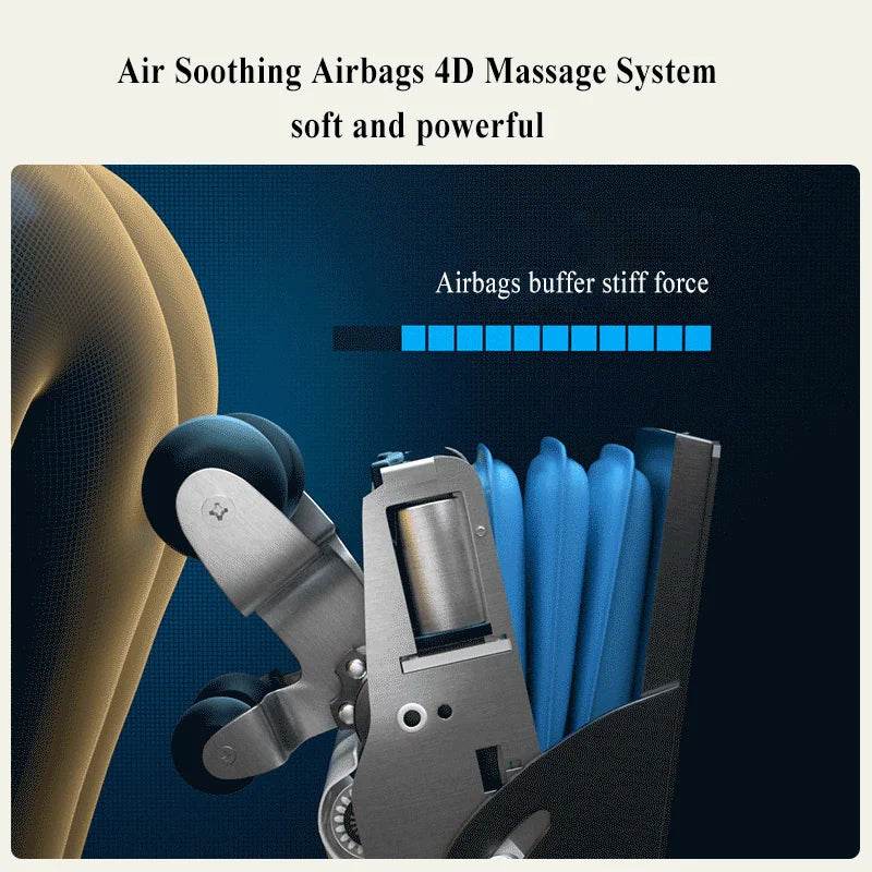 Kizuna NexusCore 4D Intelligent Shiatsu Massage Chair - Kizuna - Sleep Galleria