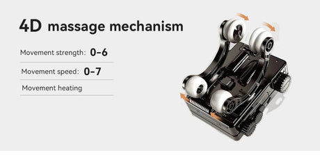 Kizuna NexusCore 4D Intelligent Shiatsu Massage Chair - Kizuna - Sleep Galleria