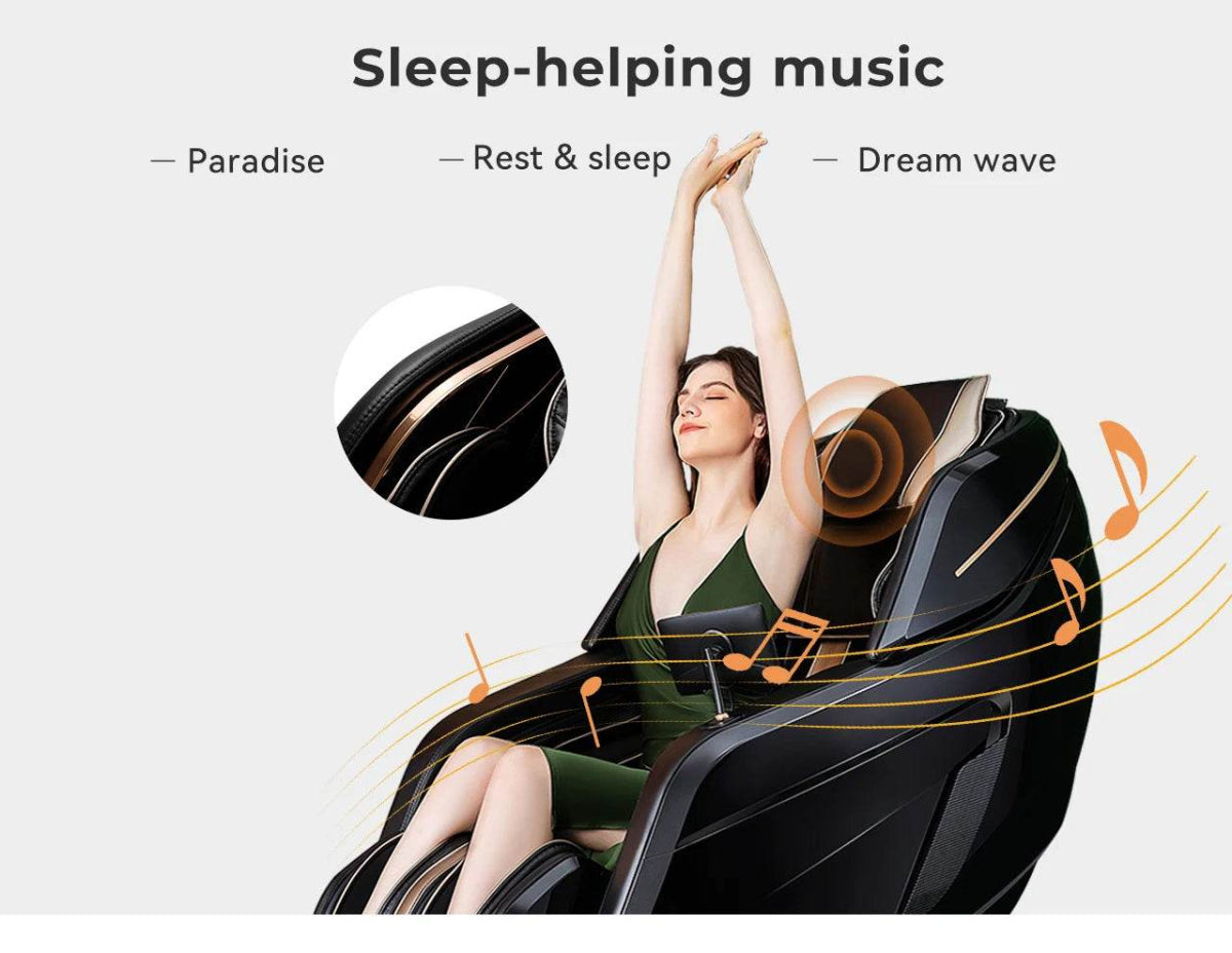 Kizuna NexusCore 4D Intelligent Shiatsu Massage Chair - Kizuna - Sleep Galleria