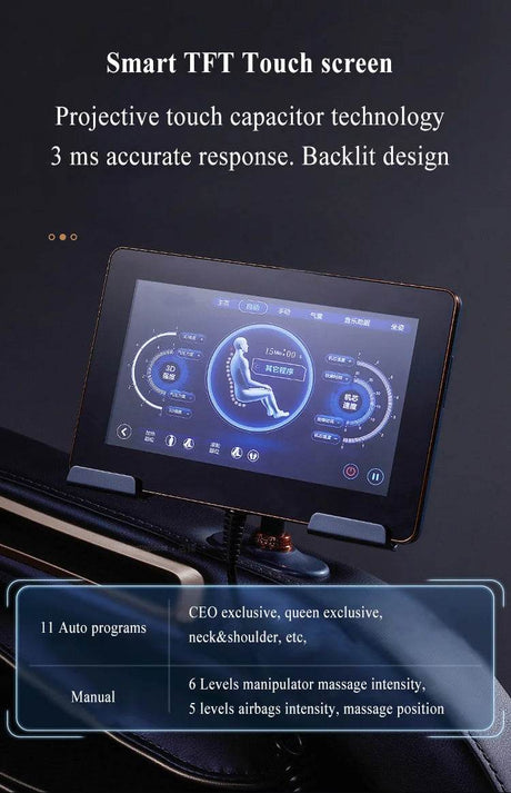 Kizuna NexusCore 4D Intelligent Shiatsu Massage Chair - Kizuna - Sleep Galleria