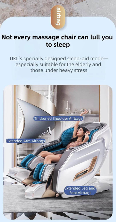 Kizuna SkyVoice 4D Zero Gravity AI Voice Massage Chair - Kizuna - Sleep Galleria