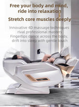 Kizuna SkyVoice 4D Zero Gravity AI Voice Massage Chair - Kizuna - Sleep Galleria