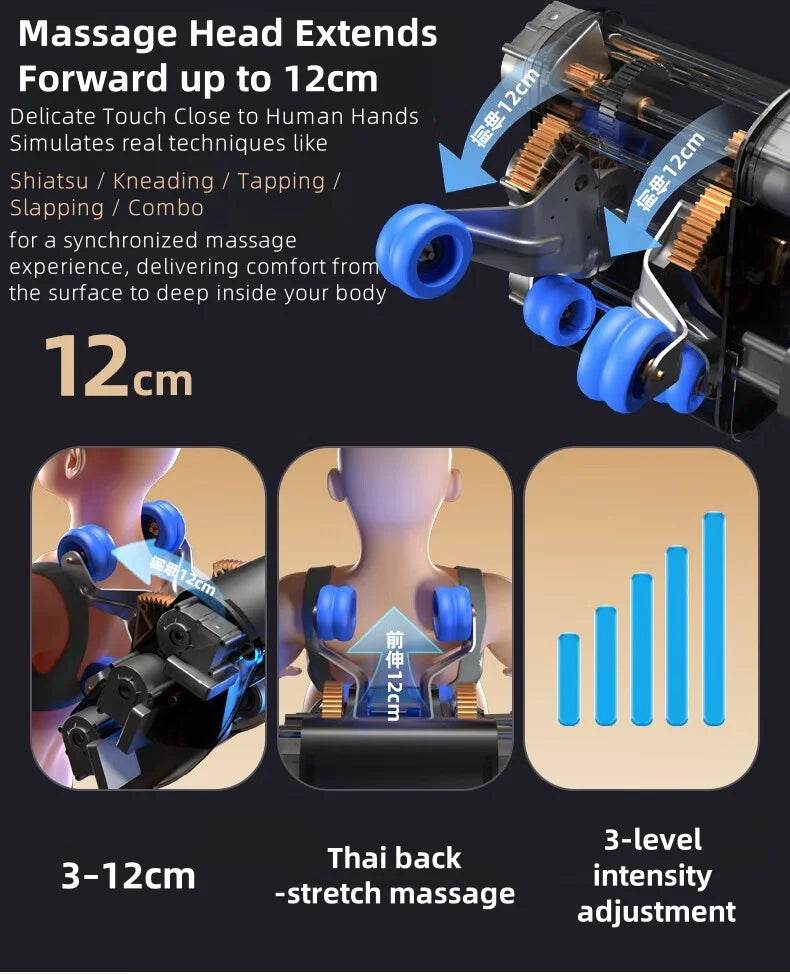 Kizuna SkyVoice 4D Zero Gravity AI Voice Massage Chair - Kizuna - Sleep Galleria