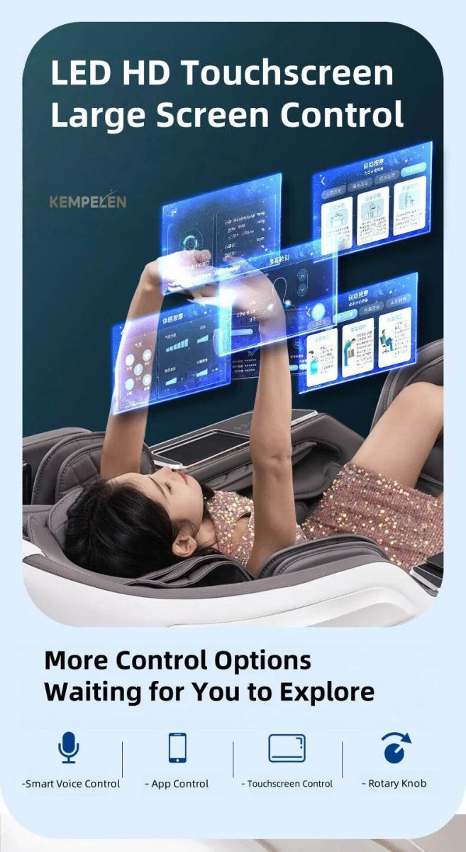 Kizuna SkyVoice 4D Zero Gravity AI Voice Massage Chair - Kizuna - Sleep Galleria
