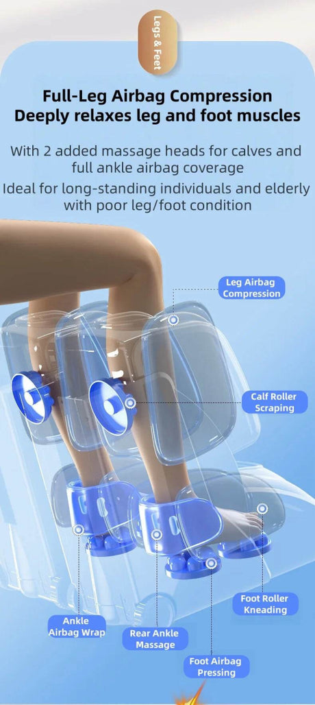 Kizuna SkyVoice 4D Zero Gravity AI Voice Massage Chair - Kizuna - Sleep Galleria