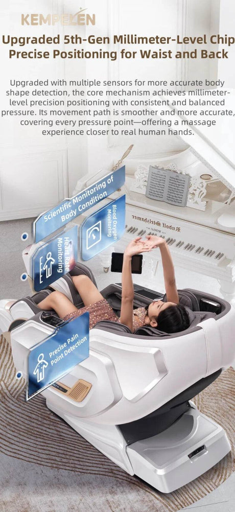 Kizuna SkyVoice 4D Zero Gravity AI Voice Massage Chair - Kizuna - Sleep Galleria