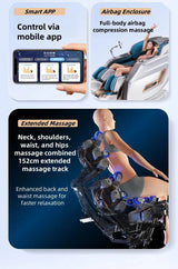Kizuna SkyVoice 4D Zero Gravity AI Voice Massage Chair - Kizuna - Sleep Galleria