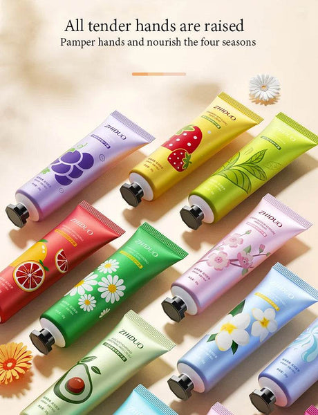 10pcs Nourishing Fruit & Flower Hand Cream Set - LAIKOU - Sleep Galleria