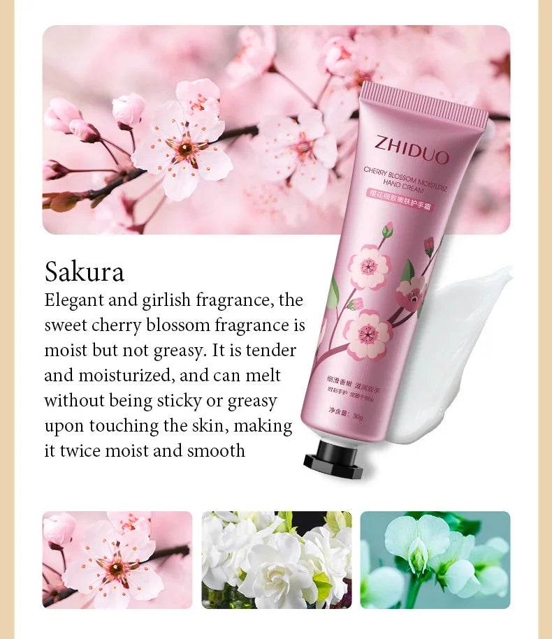 10pcs Nourishing Fruit & Flower Hand Cream Set - Sleep Galleria