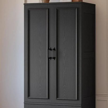 Freestanding Wooden Wardrobe Armoire With Doors Drawers - LIKIMIO - Sleep Galleria