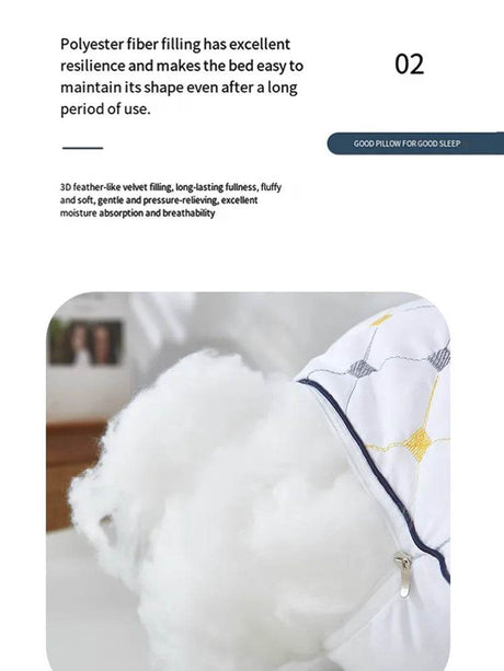 Antibacterial Cervical Spine Support Pillow - Lism - Sleep Galleria