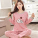 2 - Piece Thin Cotton Blend Women’s Pajama Set - Liva girl - Sleep Galleria
