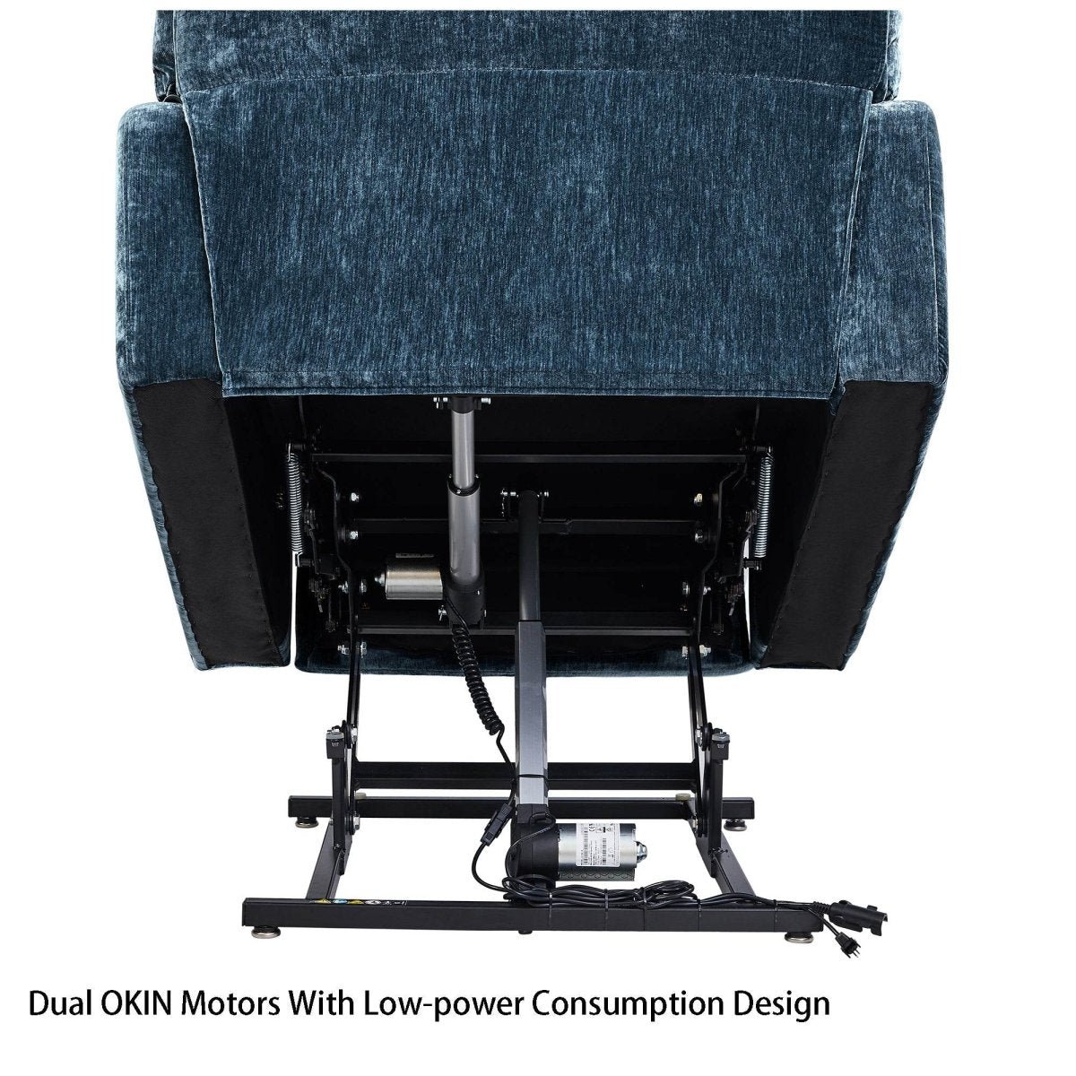 Liyasi Dual OKIN Motor Power Lift Recliner Chair - Sleep Galleria