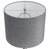 Set of 2 Contemporary Brushed Nickel Metal Table Lamps - LumiSource - Sleep Galleria