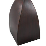 Set Of 2 Contemporary Copper Bronze Linen Table Lamps - Sleep Galleria