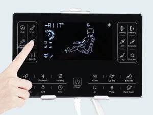 4D Zero - Gravity Shiatsu Heated Full Body Massage Chair - Lunara - Sleep Galleria