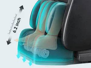 4D Zero - Gravity Shiatsu Heated Full Body Massage Chair - Lunara - Sleep Galleria