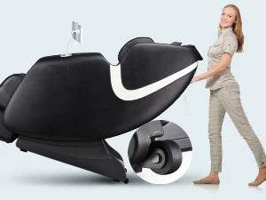 4D Zero - Gravity Shiatsu Heated Full Body Massage Chair - Lunara - Sleep Galleria