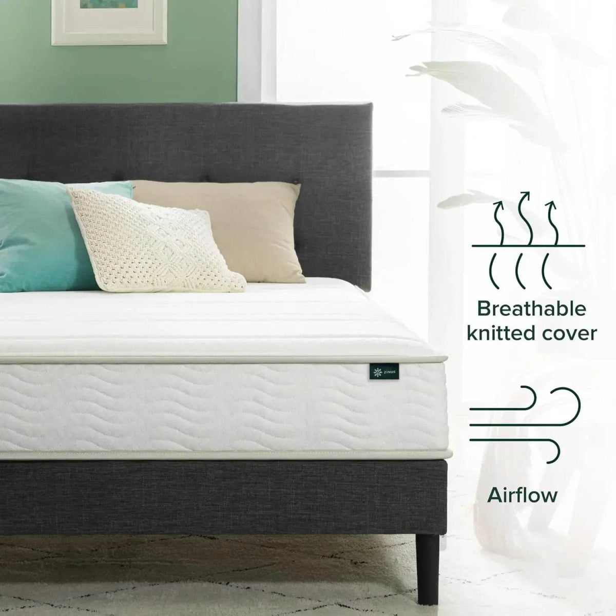Medium Hybrid 11-Inch Memory Foam Spring Mattress - Sleep Galleria