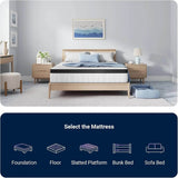Medium Hybrid 12-Inch Smarts Coil Memory Foam Mattress - Sleep Galleria