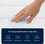 Medium Hybrid 12-Inch Smarts Coil Memory Foam Mattress - Sleep Galleria