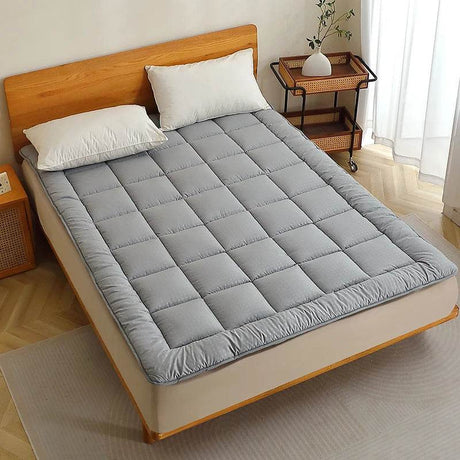 Quilted Polyester Mattress Pad With Secure Lacing - Sleep Galleria