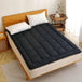 Quilted Polyester Mattress Pad With Secure Lacing - Sleep Galleria