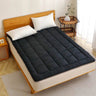 Quilted Polyester Mattress Pad With Secure Lacing - Sleep Galleria