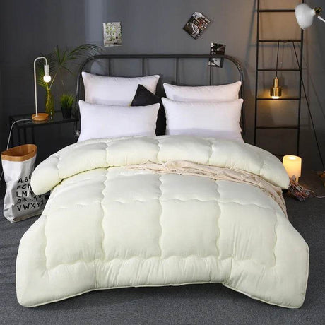 Thick Quilted Soft Warm Polyester Winter Blanket - Lunara - Sleep Galleria