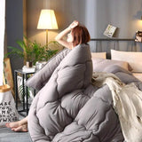 Thick Quilted Soft Warm Polyester Winter Blanket - Sleep Galleria