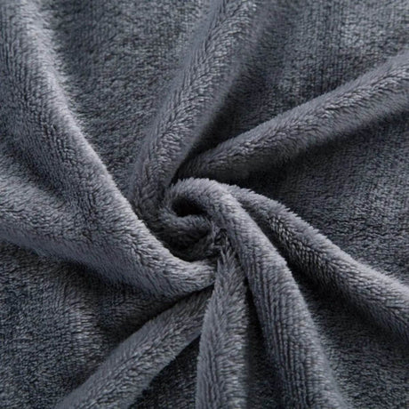Thickened Plush Solid Color Polyester Blanket - Sleep Galleria